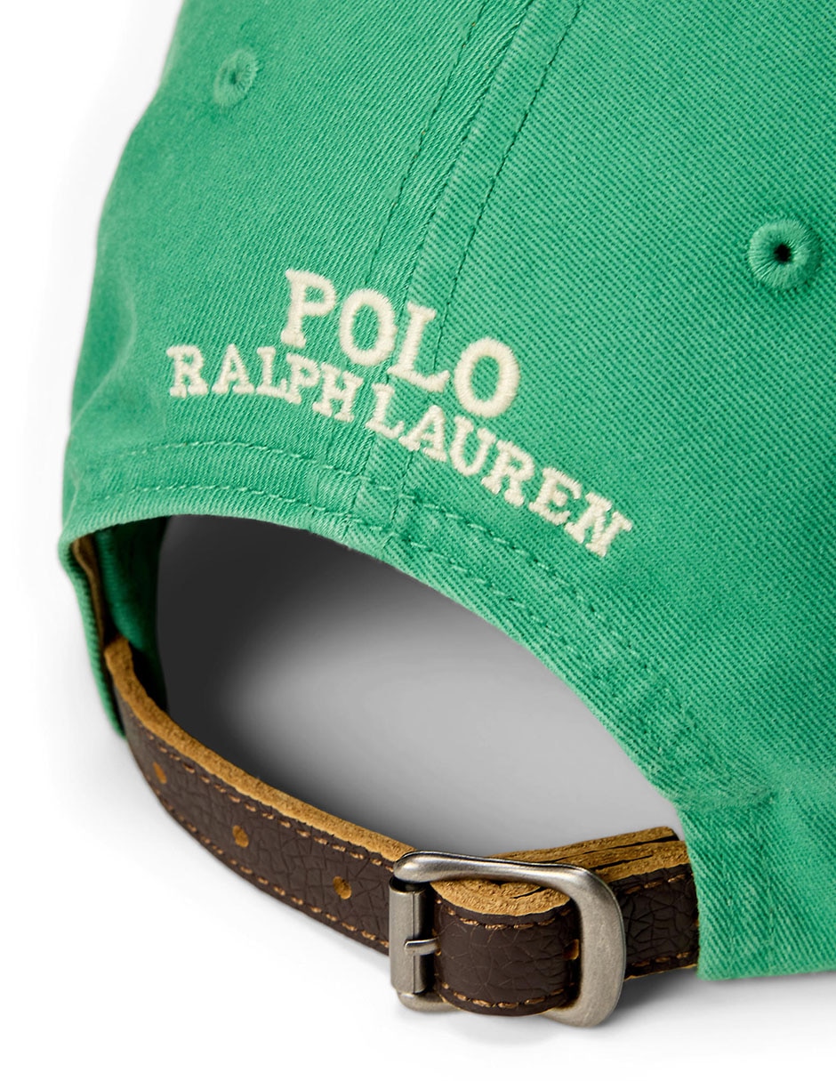 Gorra visera curva hebilla casual para hombre