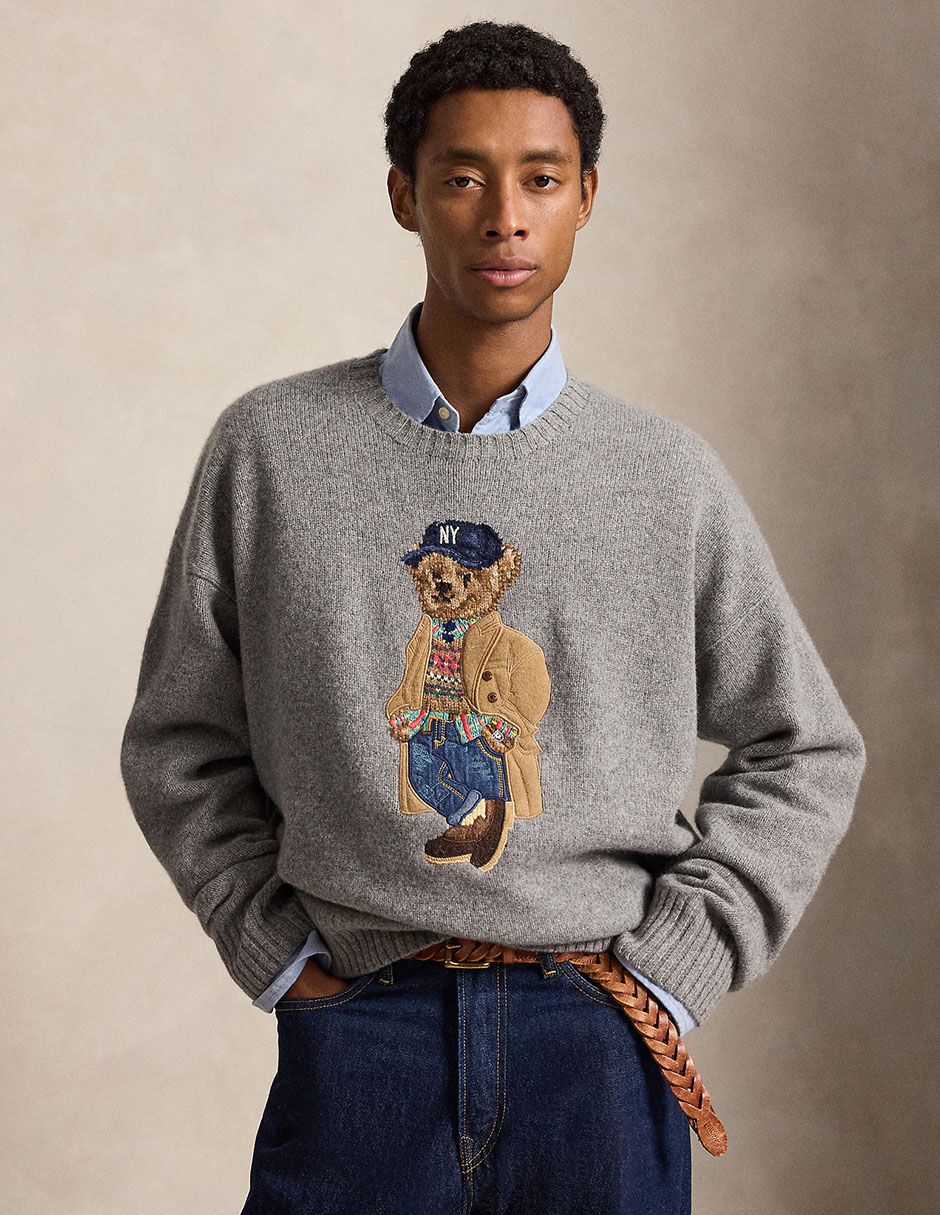 Suéter cuello polo para hombre Suéter cuello polo para hombre