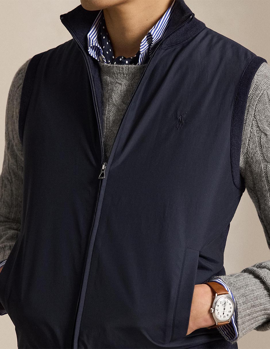 Chaleco con bolsillos para hombre 4