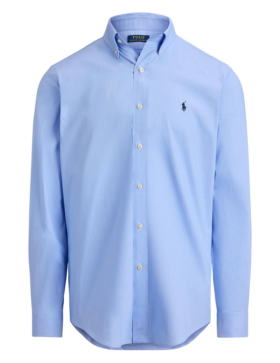 Camisa casual de algodón manga larga para hombre Camisa casual de algodón manga larga para hombre
