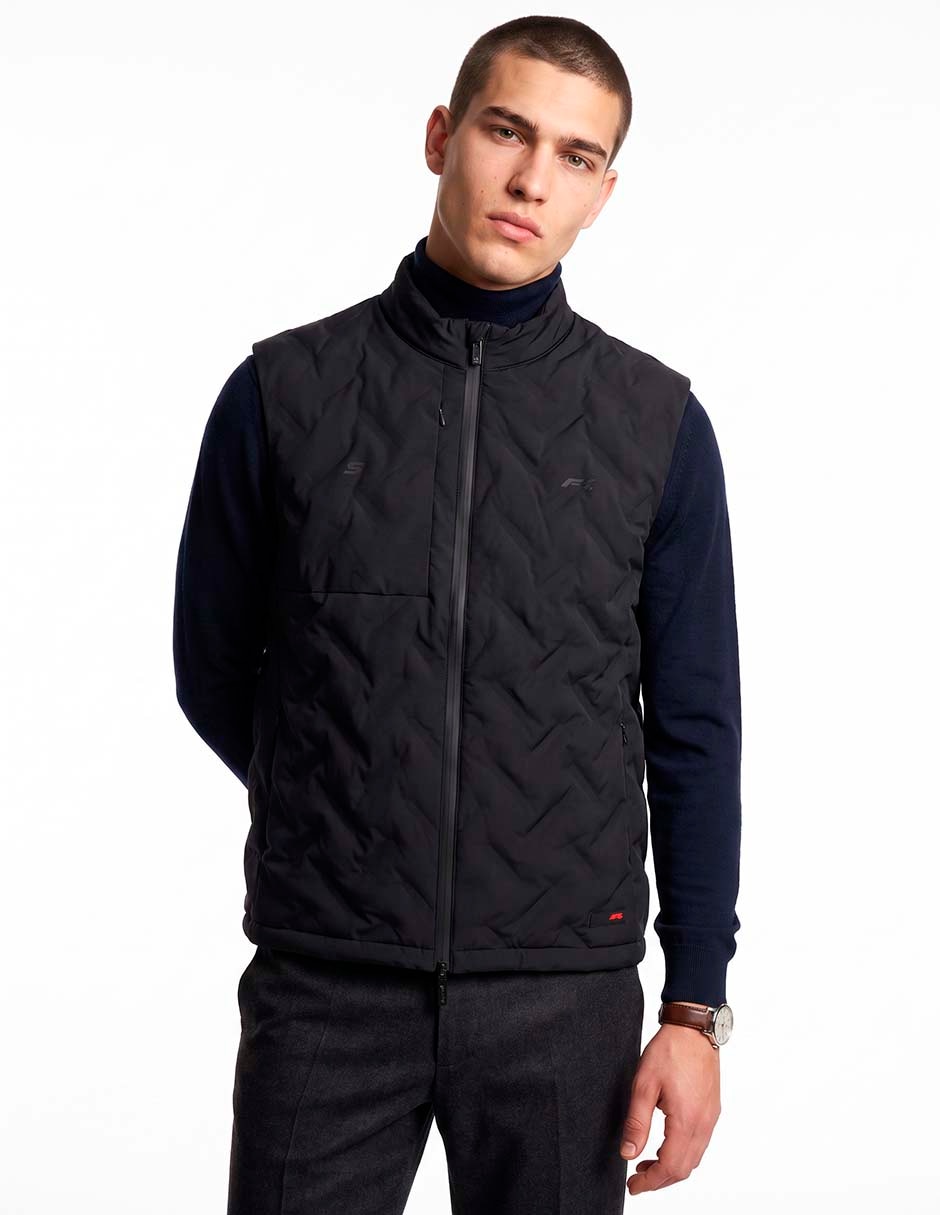 Chaleco poliamida capitonado para hombre Chaleco poliamida capitonado para hombre
