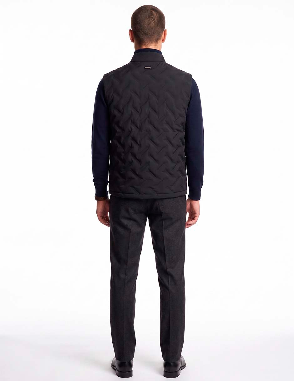 Chaleco poliamida capitonado para hombre 4
