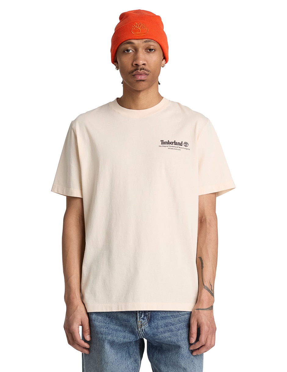 Playera cuello redondo para hombre