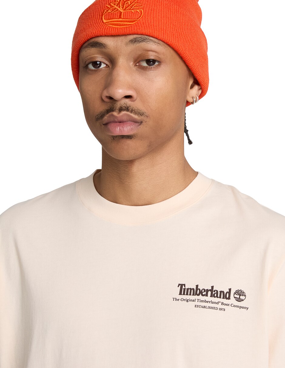 Playera cuello redondo para hombre