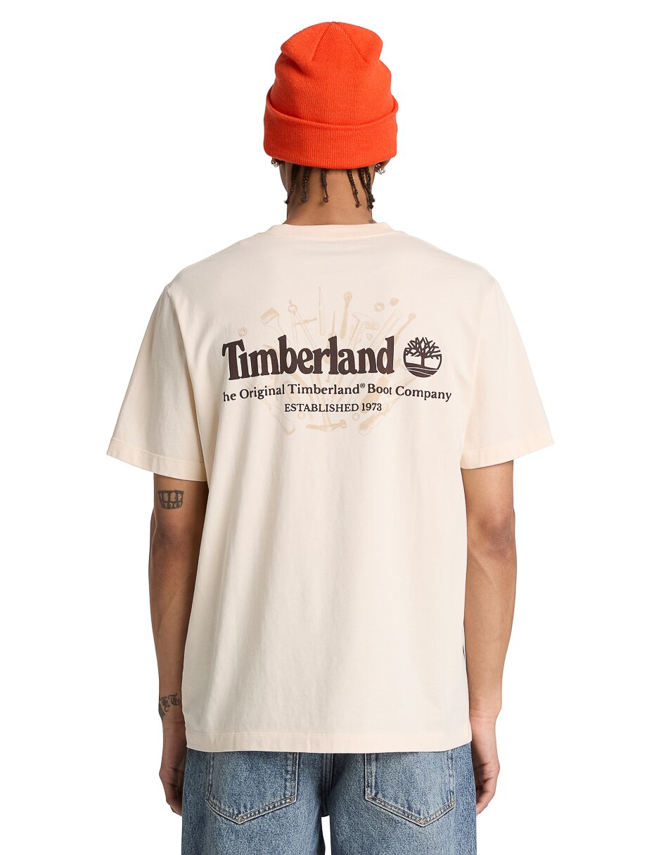 Playera cuello redondo para hombre