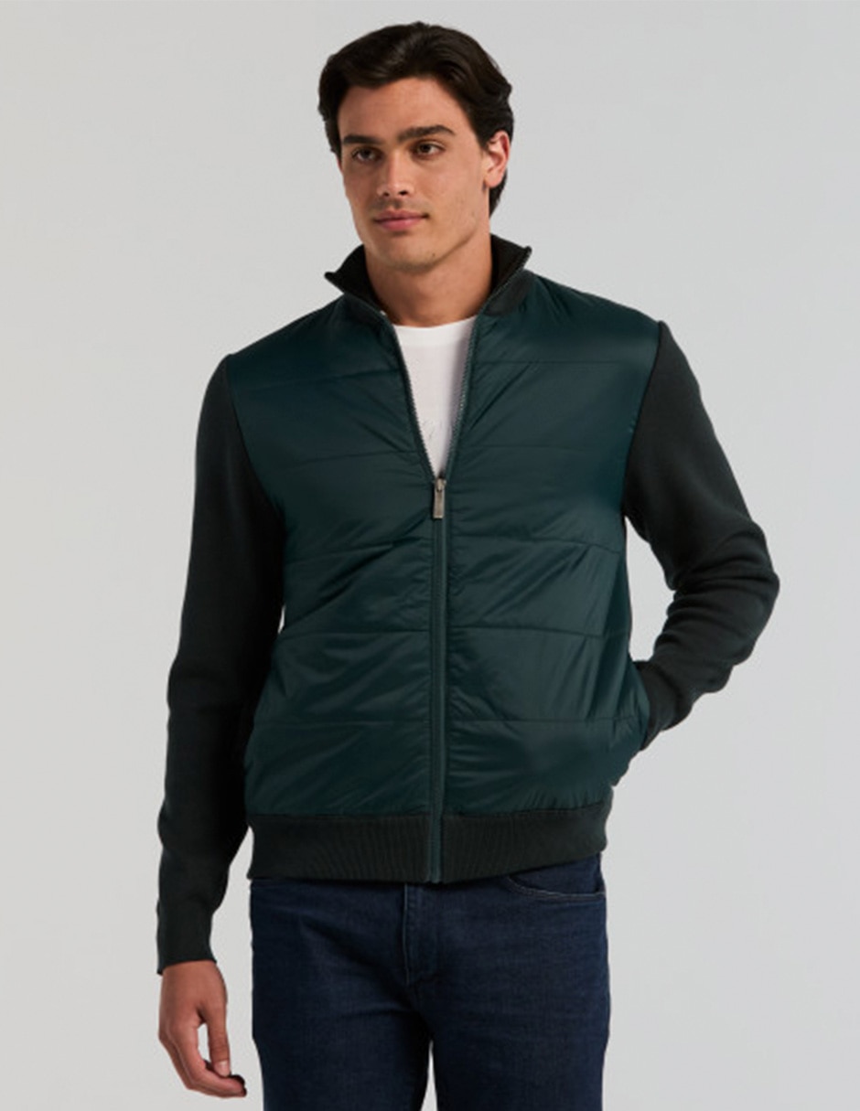 Chamarra cazadora de algodón para hombre Chamarra cazadora de algodón para hombre