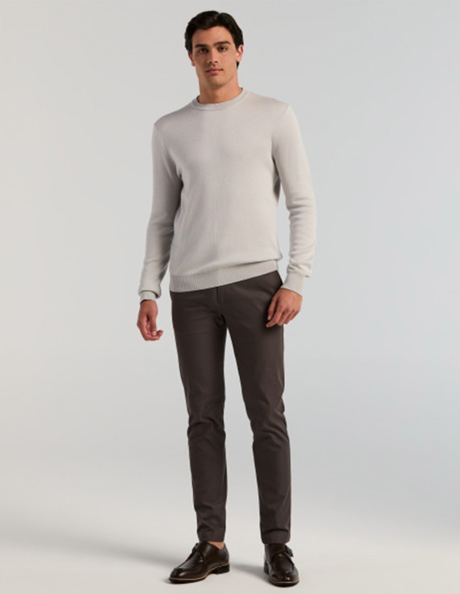 Suéter cuello redondo para hombre 2