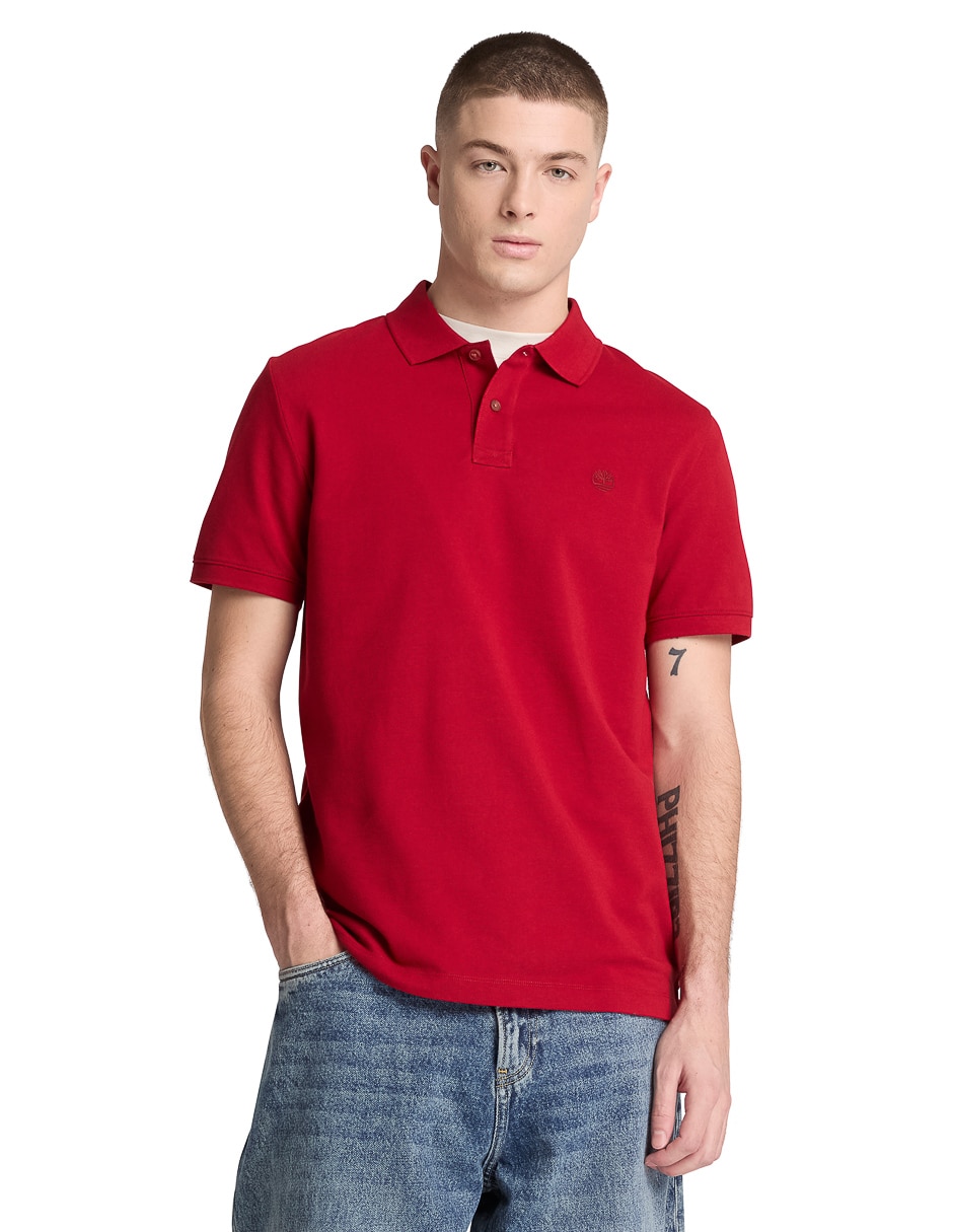 Playera cuello polo para hombre