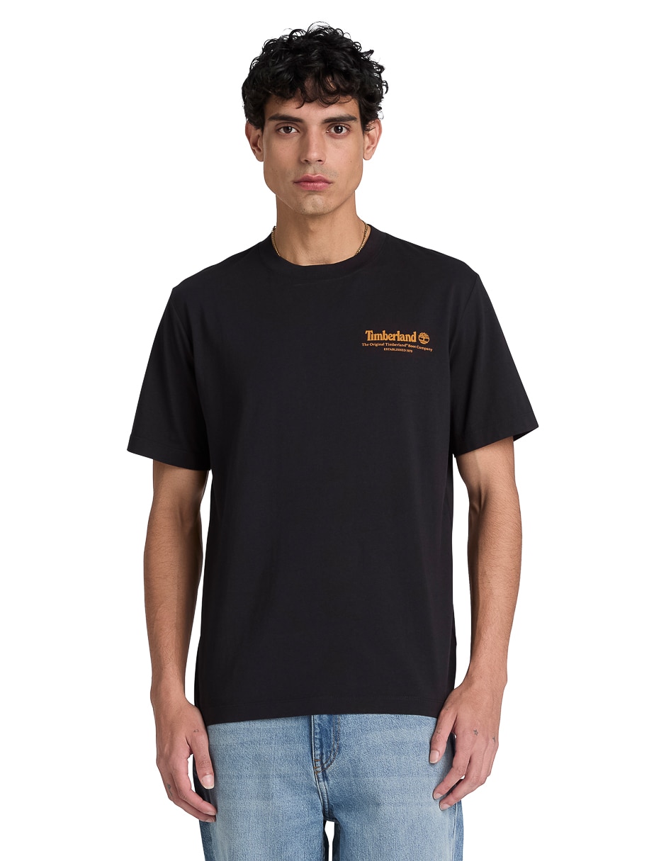 Playera cuello redondo para hombre