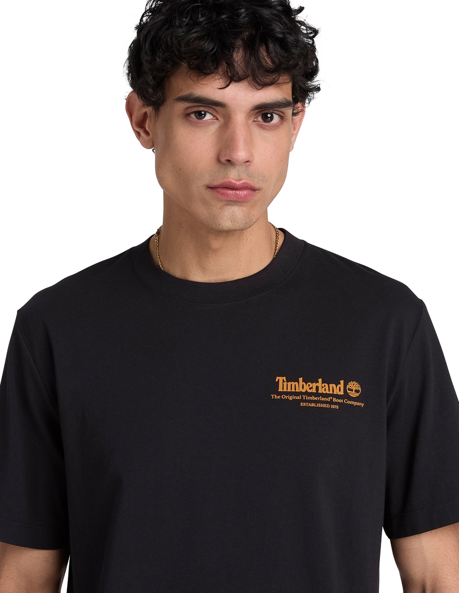 Playera cuello redondo para hombre