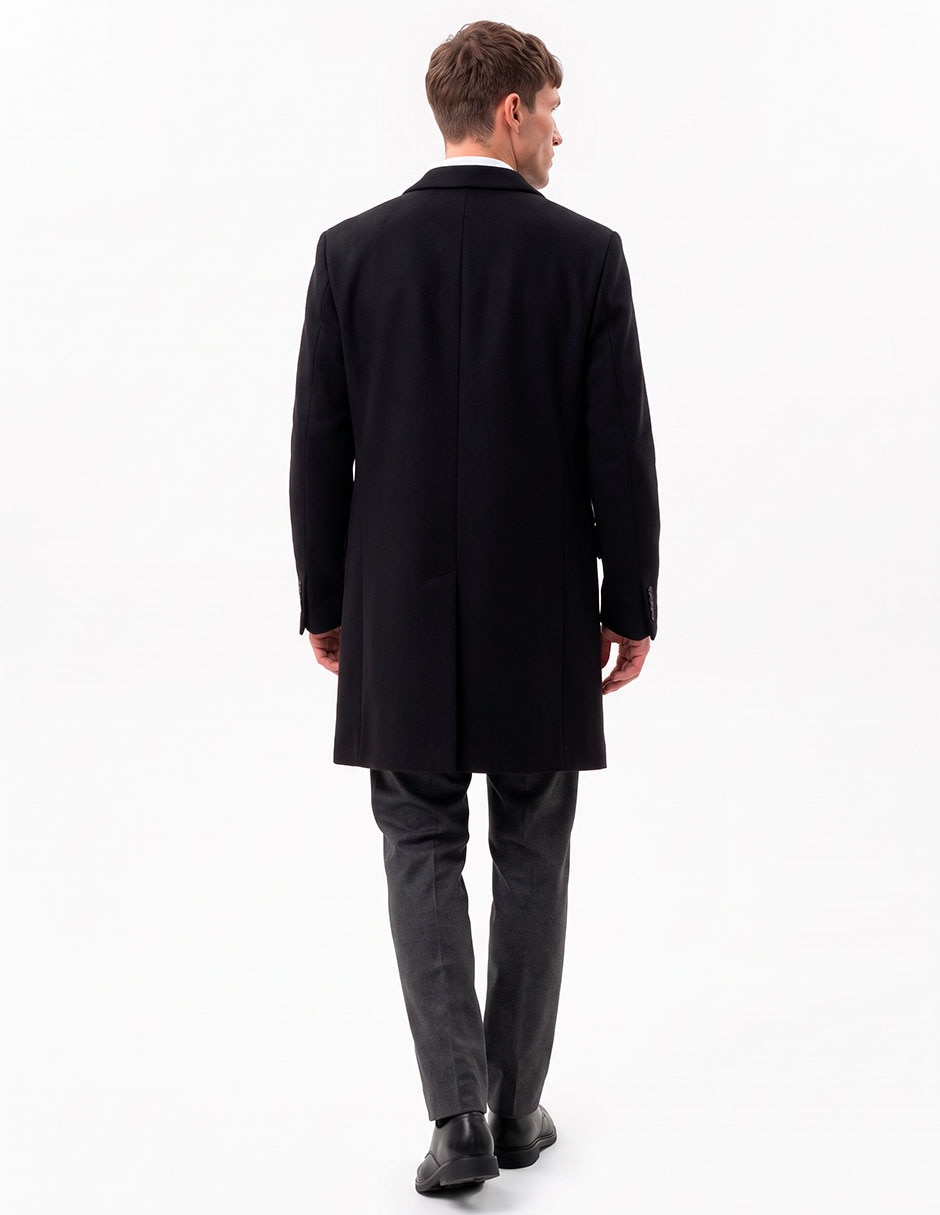 Abrigo con bolsillos para hombre 4