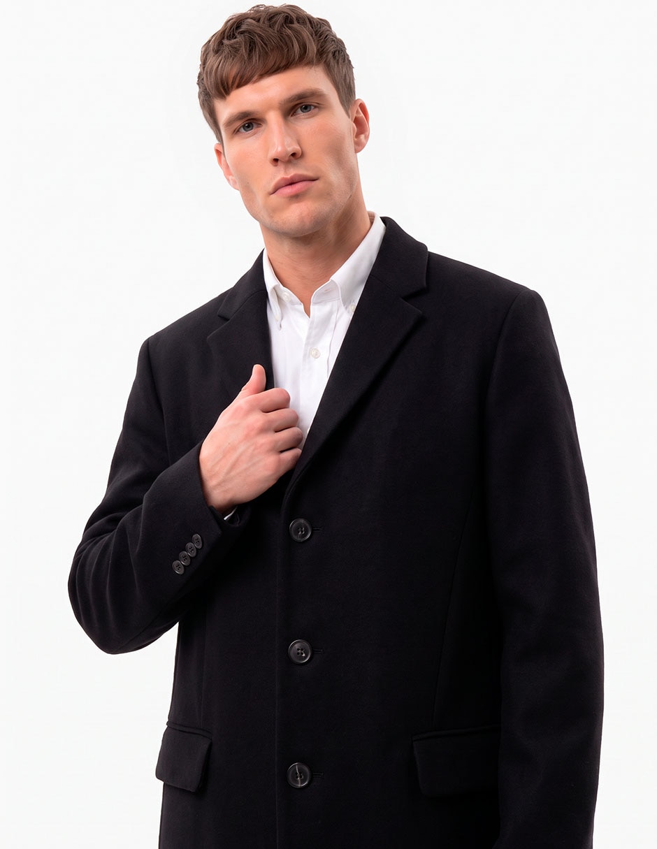 Abrigo con bolsillos para hombre 2