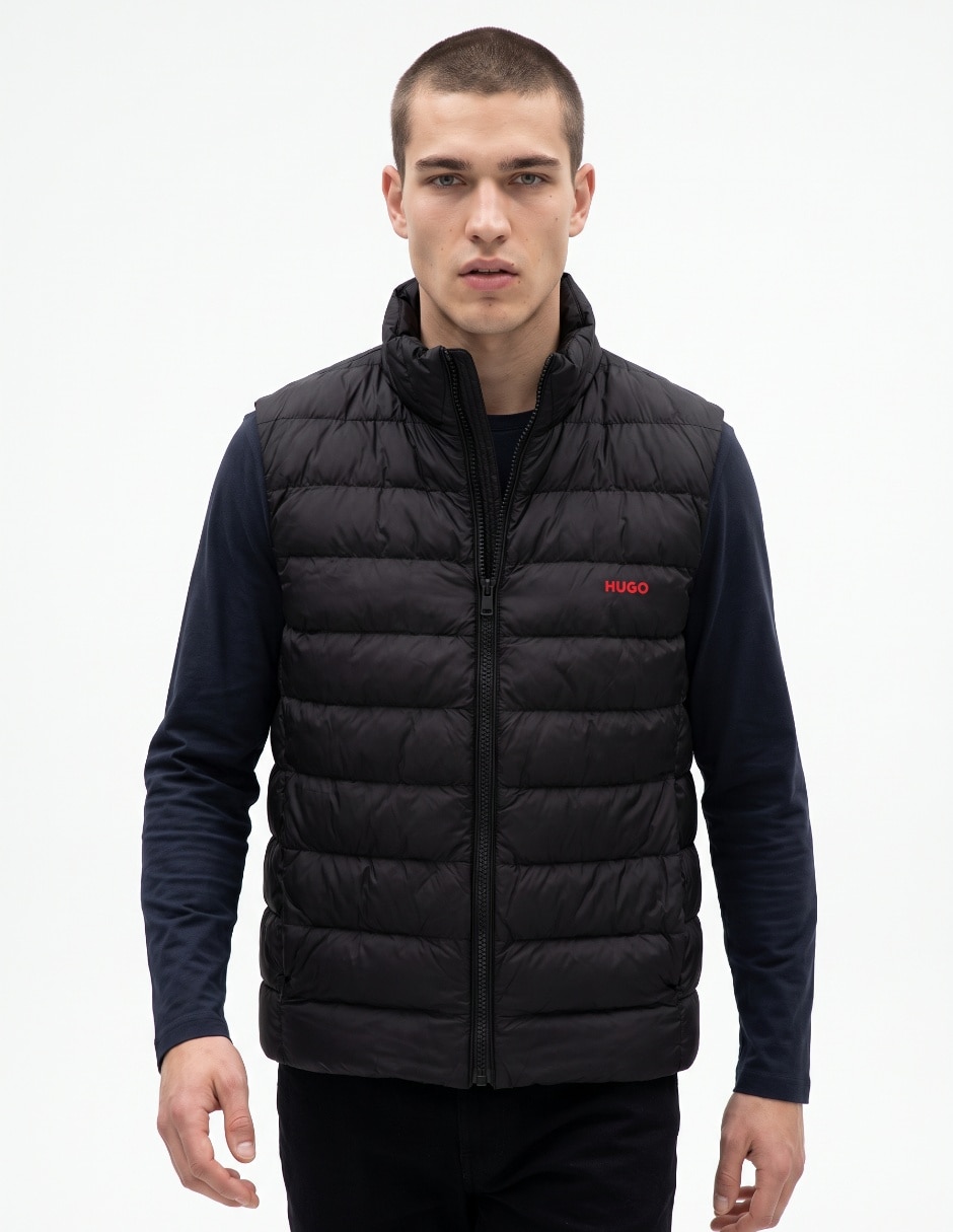 Chamarra capitonada con bolsillos para hombre Chamarra capitonada con bolsillos para hombre