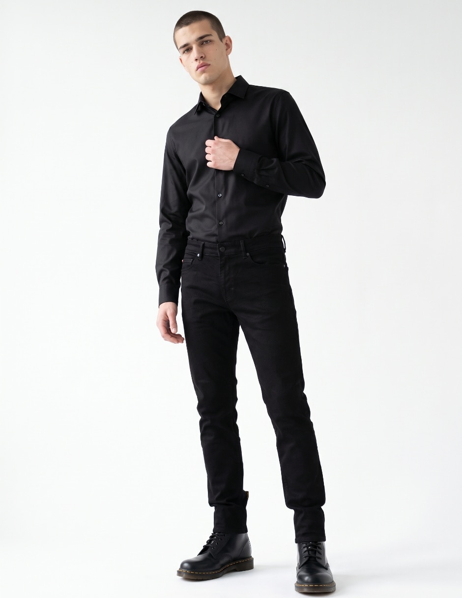 Jeans Regular Slim W26 708 50570061 001 lavado Medio para hombre