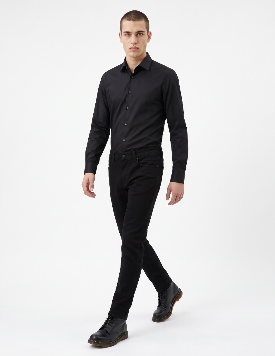 Jeans Regular Slim W26 708 50570061 001 lavado Medio para hombre 3