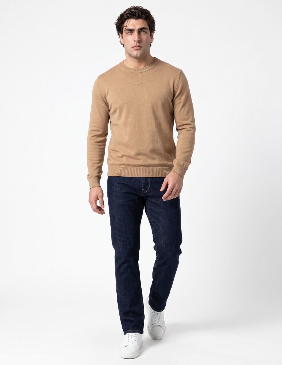 Suéter cuello redondo para hombre
