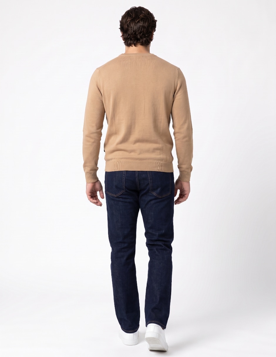 Suéter cuello redondo para hombre 2