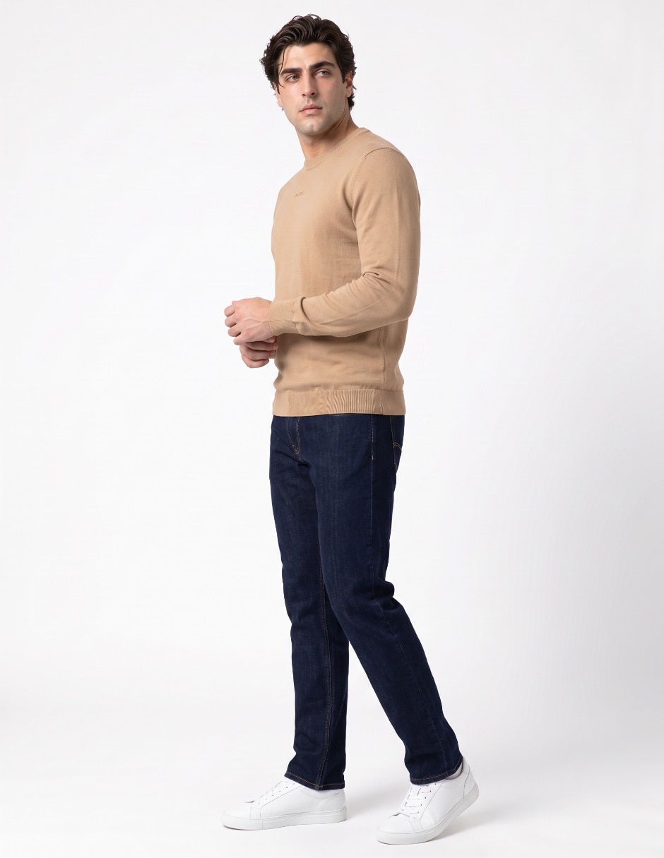 Suéter cuello redondo para hombre 4