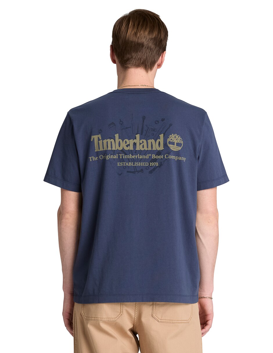 Playera cuello redondo para hombre