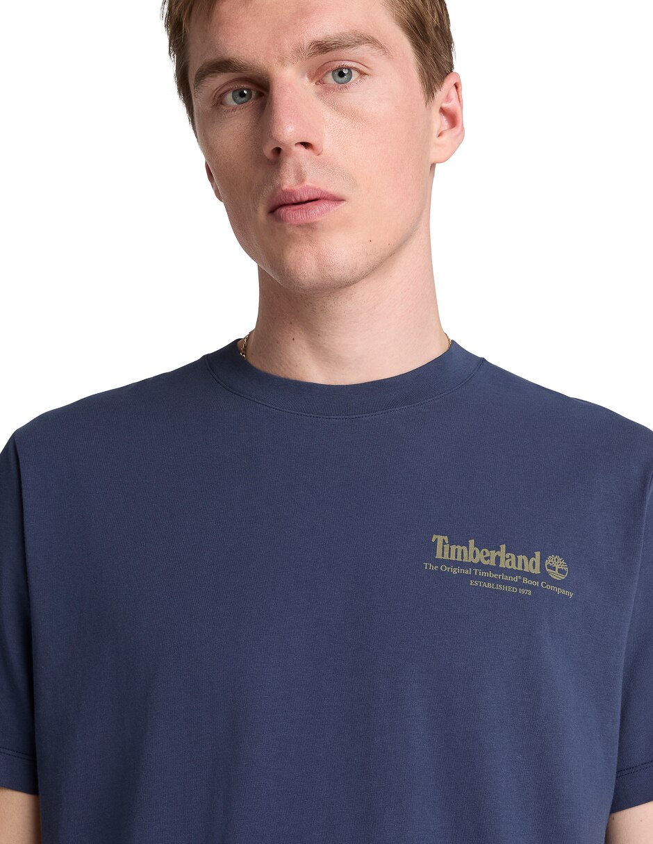 Playera cuello redondo para hombre