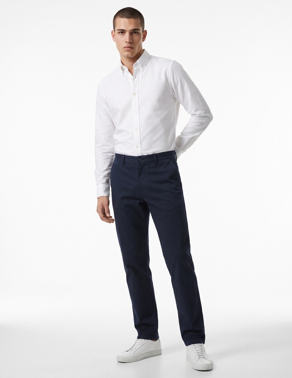 Pantalón casual chino para hombre