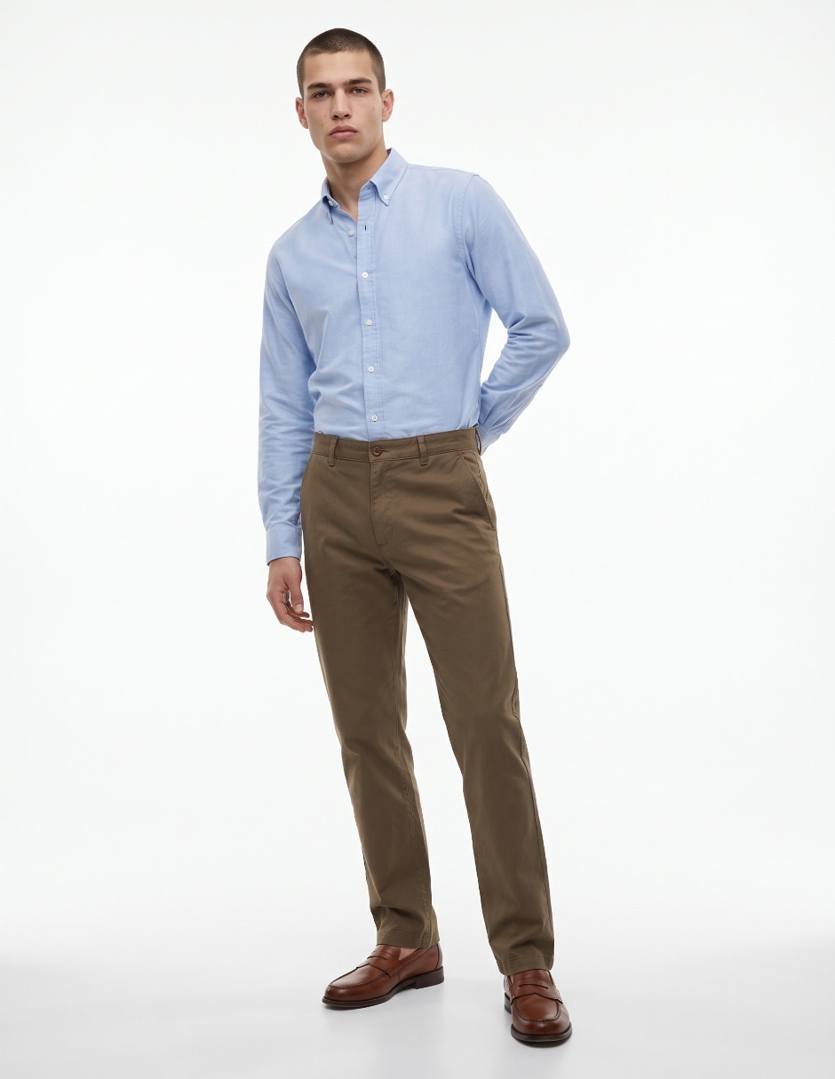 Pantalón casual chino para hombre 1