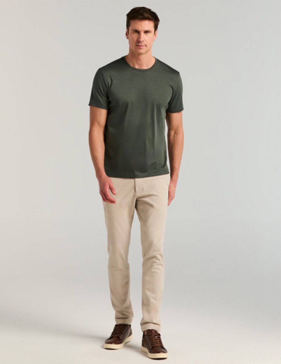 Playera cuello redondo para hombre 2