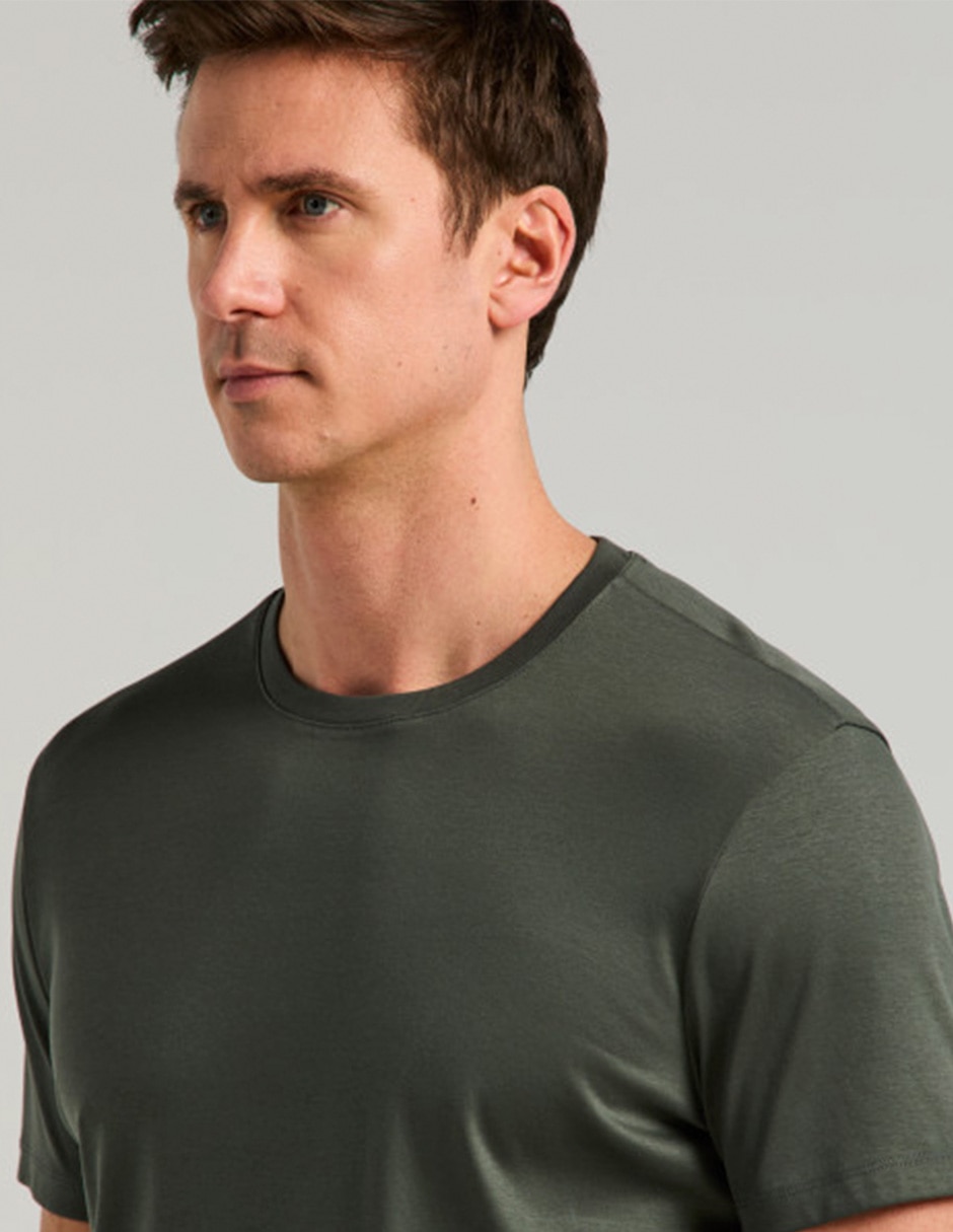 Playera cuello redondo para hombre 4