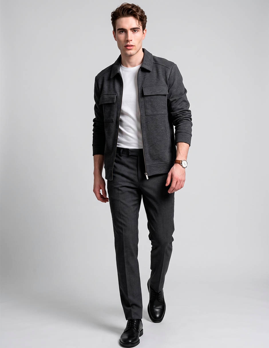 Chamarra harrington perry ellis para hombre