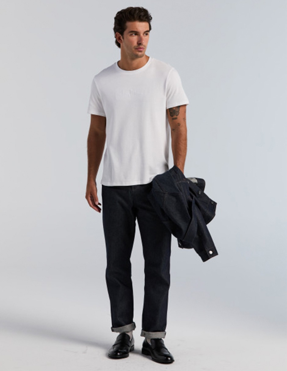 Playera cuello redondo para hombre 2