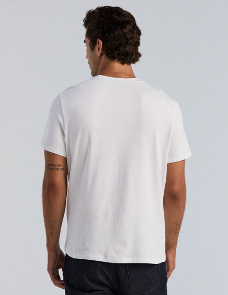 Playera cuello redondo para hombre 3
