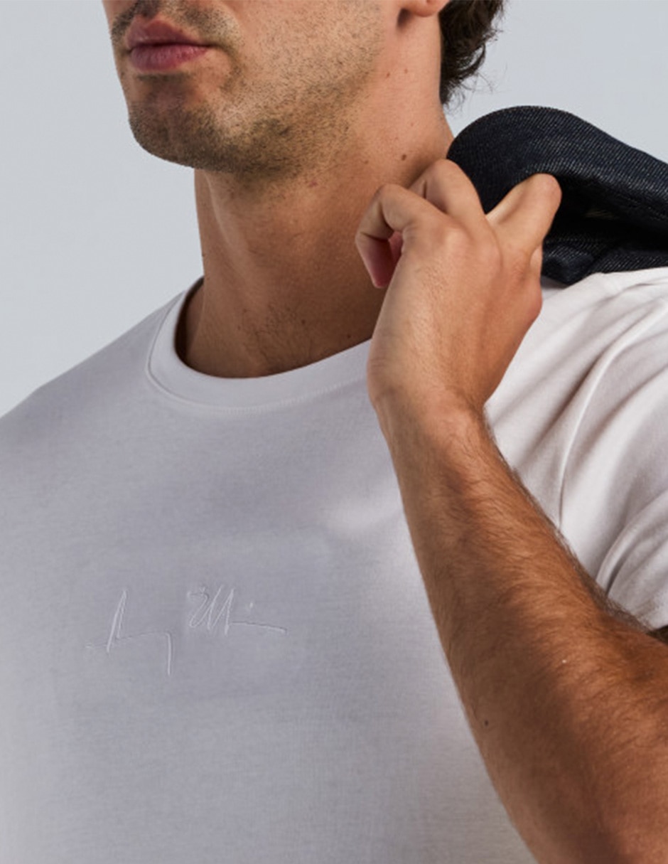Playera cuello redondo para hombre 4