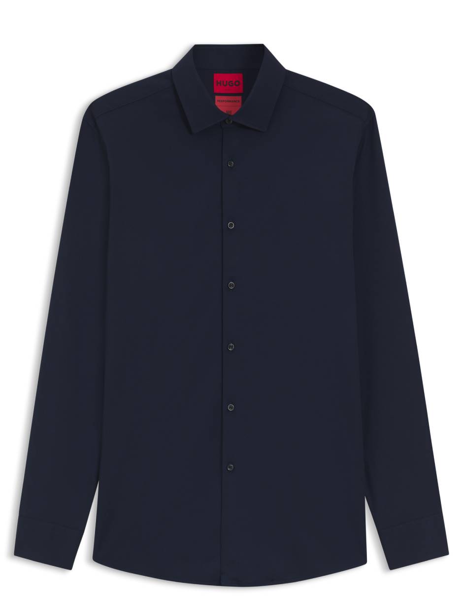 Camisa casual manga larga para hombre 3