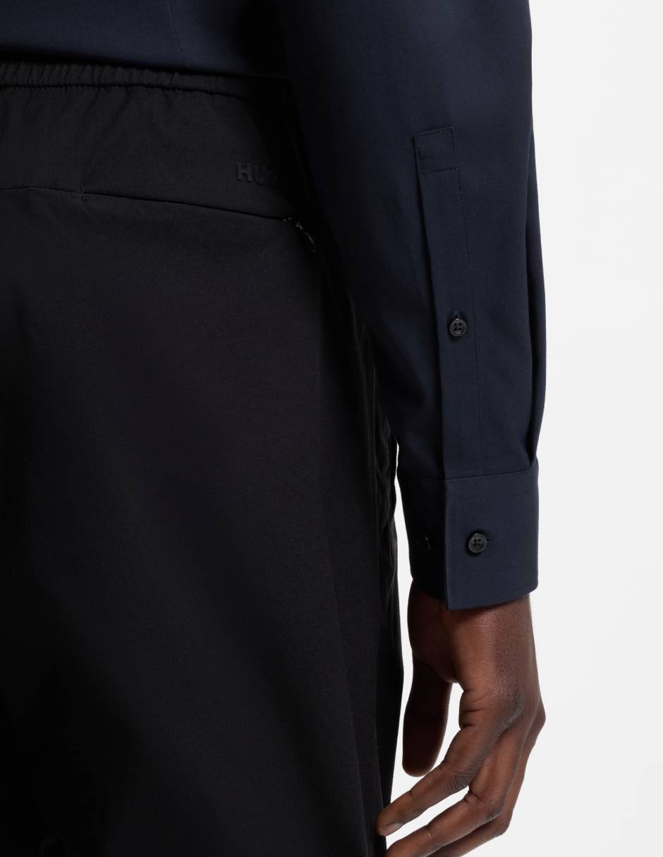 Camisa casual manga larga para hombre 5