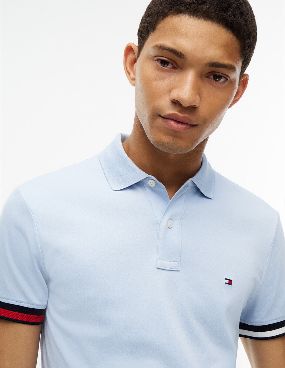 Playera cuello v para hombre 4