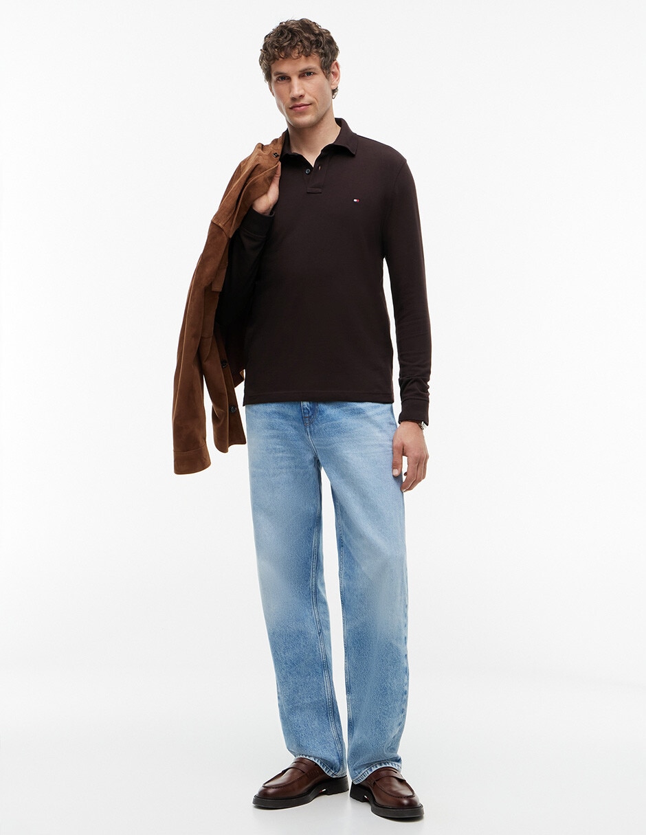 Playera cuello v para hombre 3