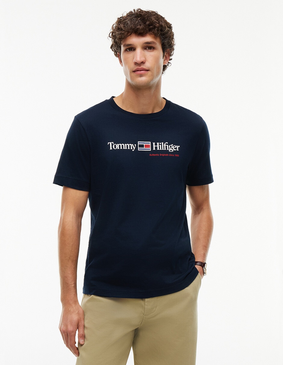 Playera cuello redondo para hombre