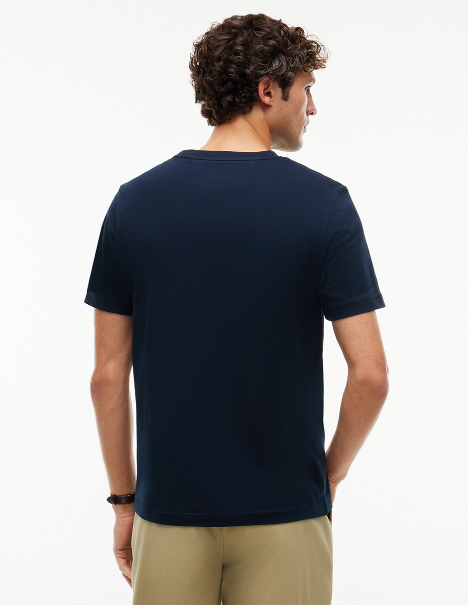 Playera cuello redondo para hombre 2