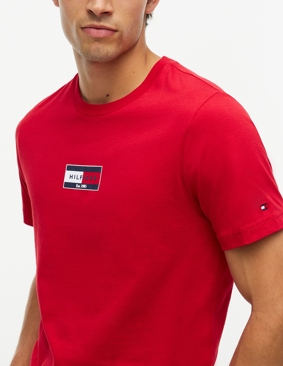 Playera cuello redondo para hombre