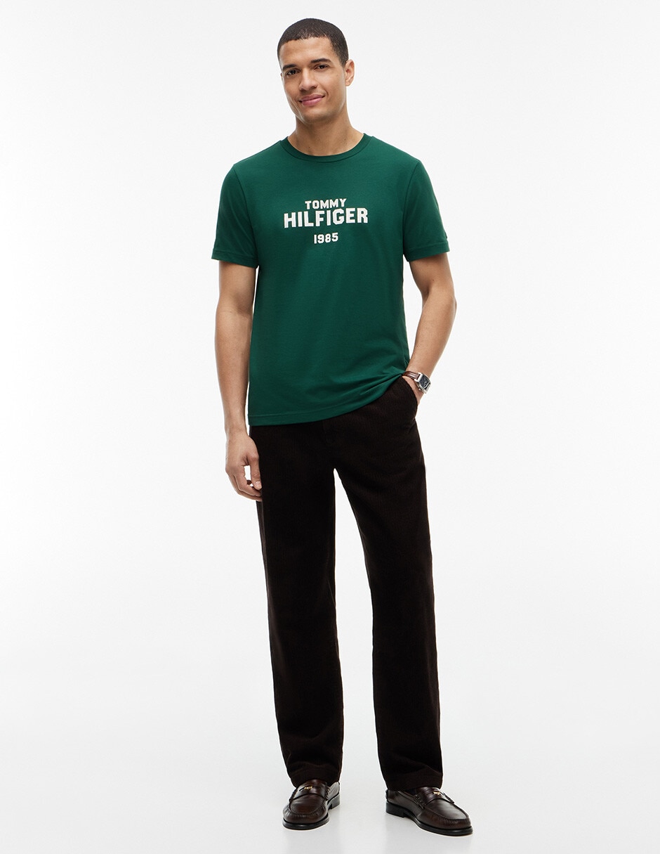 Playera cuello redondo para hombre 2