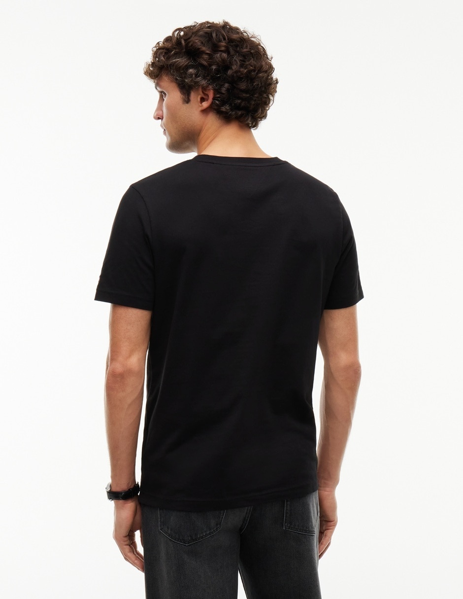 Playera cuello redondo para hombre 2