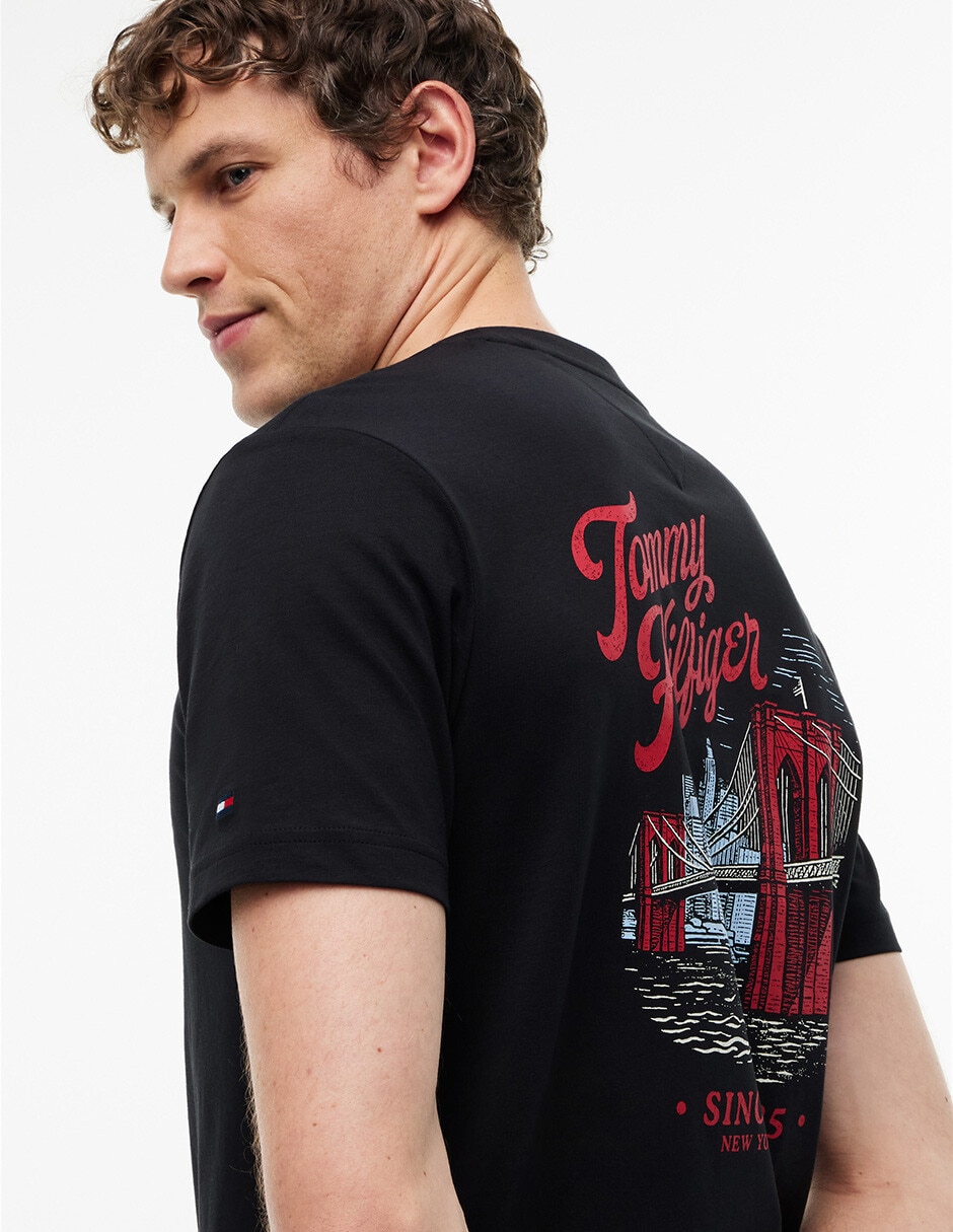 Playera cuello redondo para hombre 4