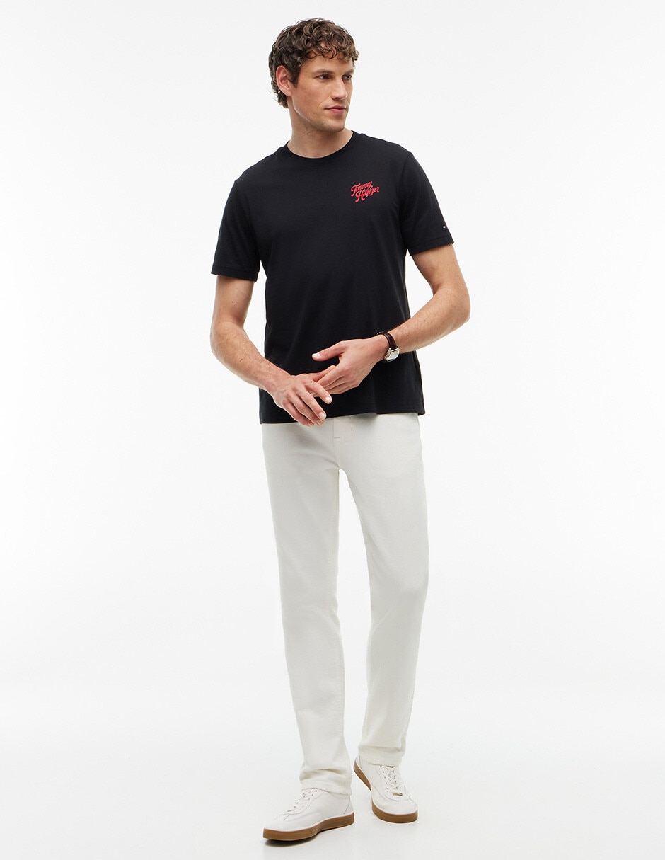 Playera cuello redondo para hombre 2