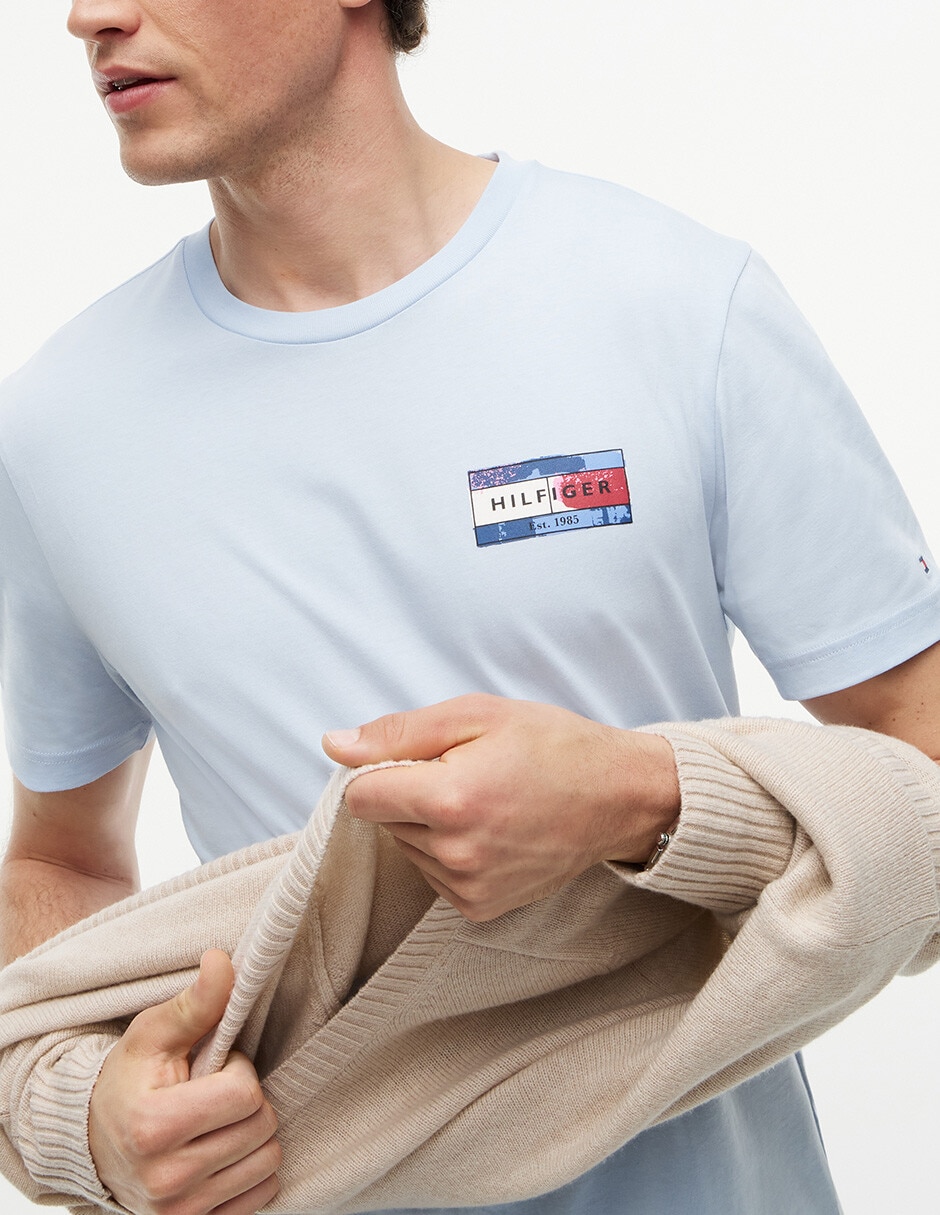 Playera cuello redondo para hombre 4