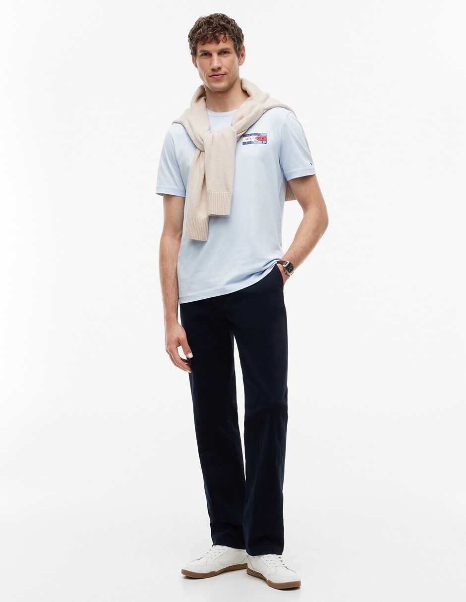 Playera cuello redondo para hombre 2