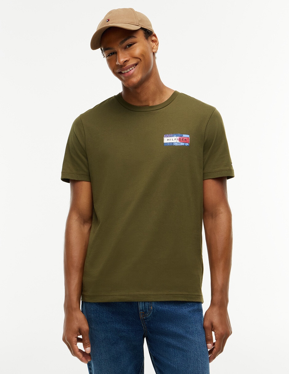 Playera cuello redondo para hombre Playera cuello redondo para hombre