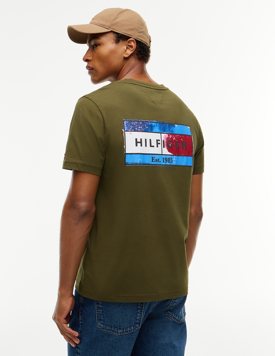 Playera cuello redondo para hombre 2