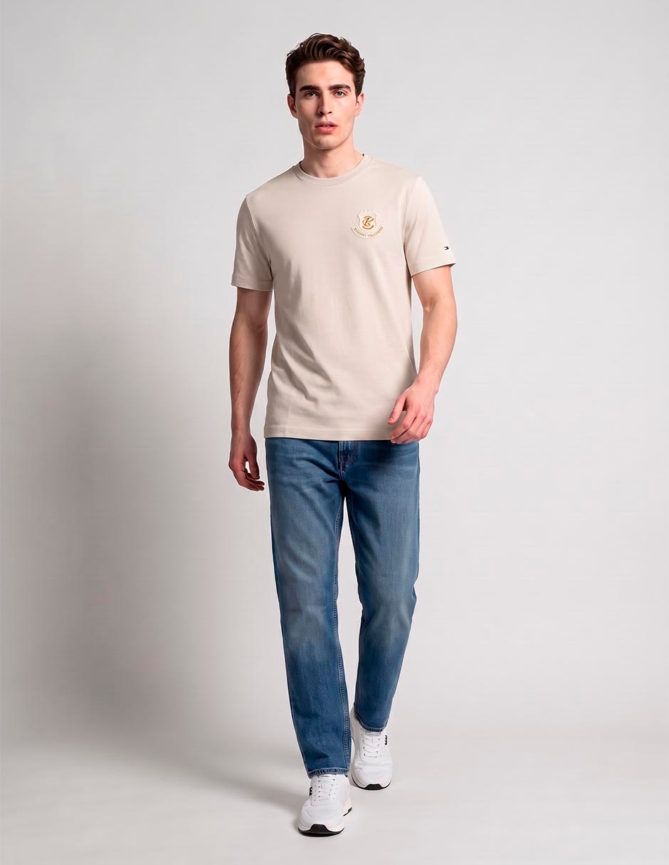 Playera cuello redondo para hombre