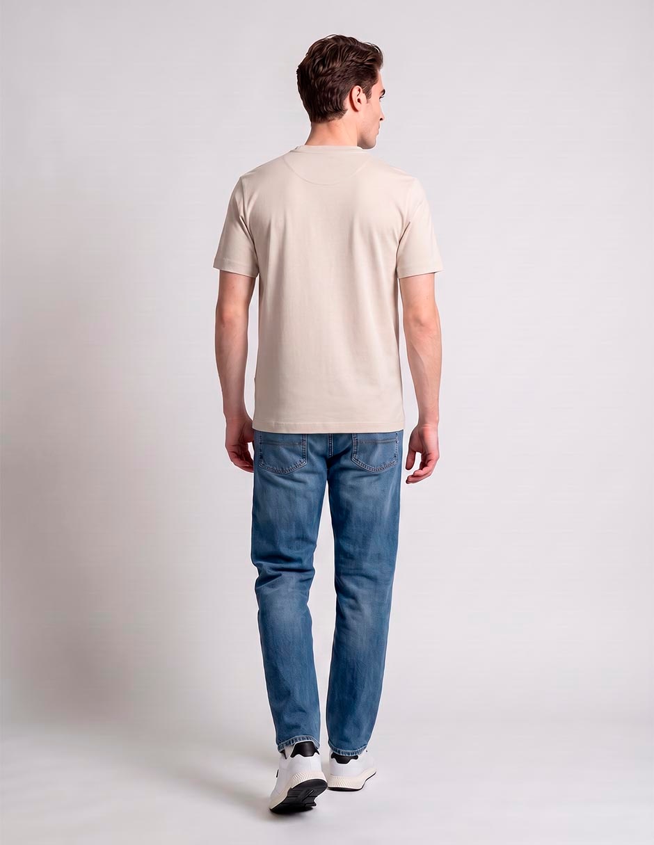 Playera cuello redondo para hombre 4