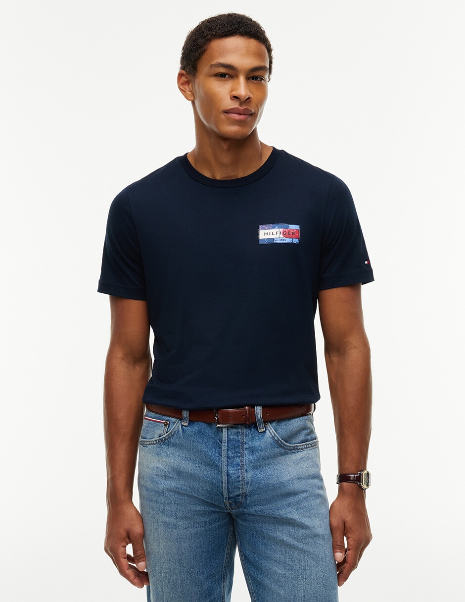 Playera cuello redondo para hombre Playera cuello redondo para hombre